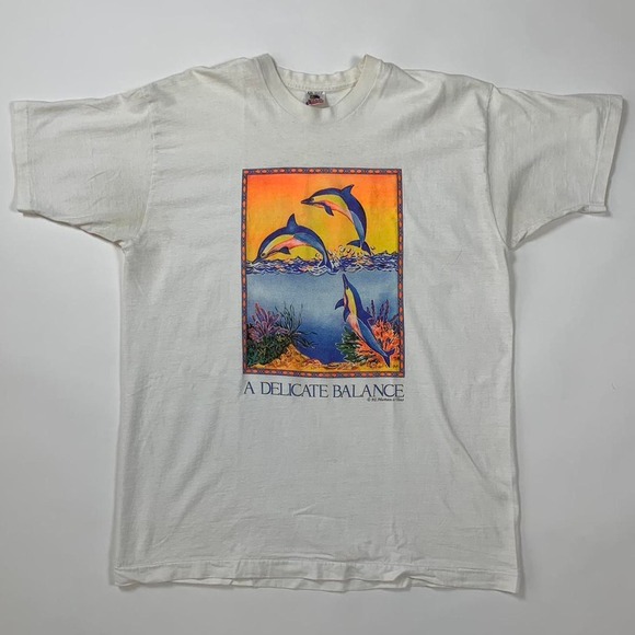 1992 “A Delicate Balance” T Shirt - Picture 2 of 4